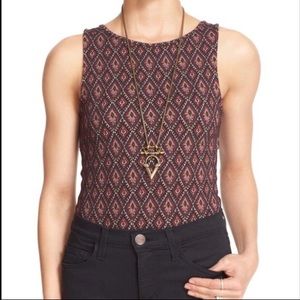Free People “Bright Side” Peekaboo Top